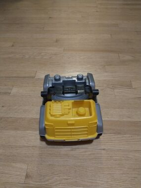 Mega Bloks Yellow and grey car Toy